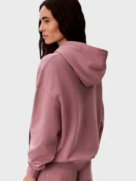 Махровое худи Calvin Klein розовое