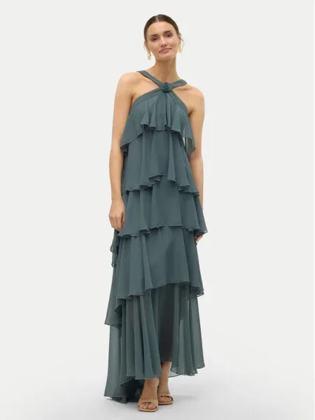 Vero Moda Rochie de seară Felicia verde