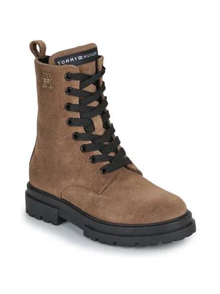 Pantofi copii Tommy Hilfiger maro
