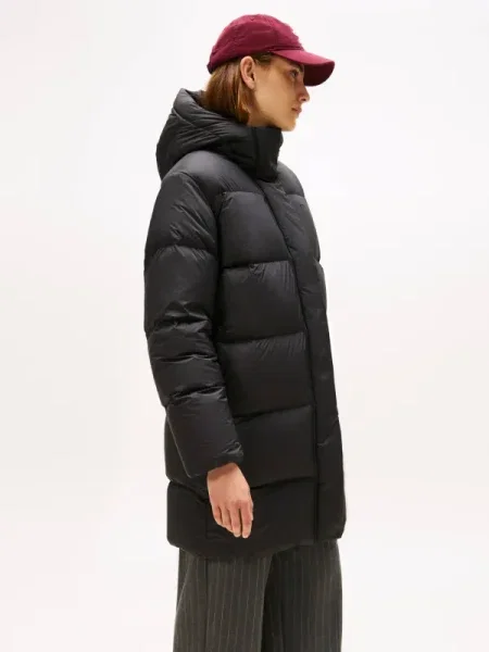 Kabát Tommy Hilfiger fekete