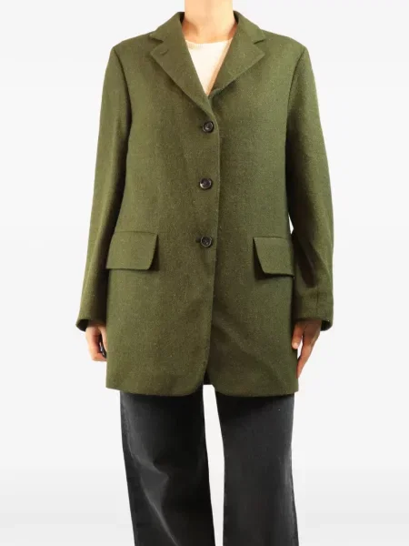 Sacou Margaret Howell din tweed verde