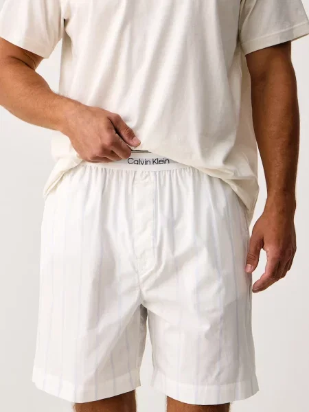 Calvin Klein Underwear kétrészes pizsama férfi bézs