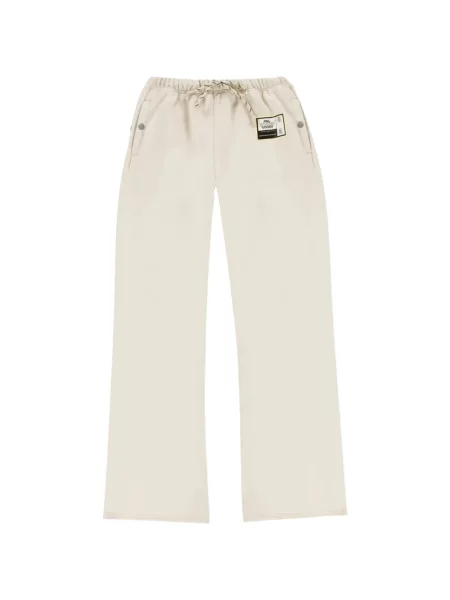 Pantaloni Pal cu imagine alergare alb