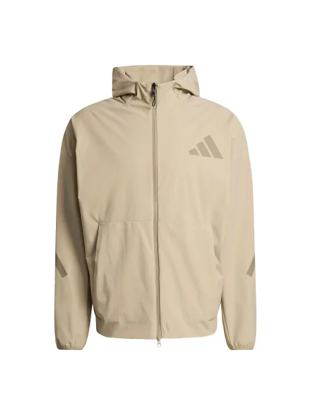 ADIDAS SPORTSWEAR Μπουφάν άσκησης Z.N.E. ανοικτό καφέ
