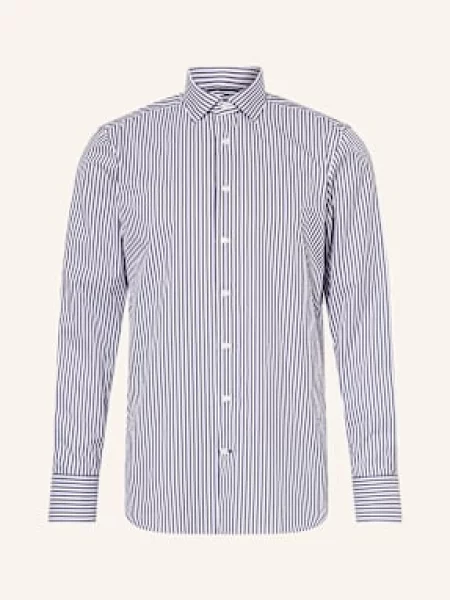 Olymp Signature Koszula Signature Tailored Fit blau biała