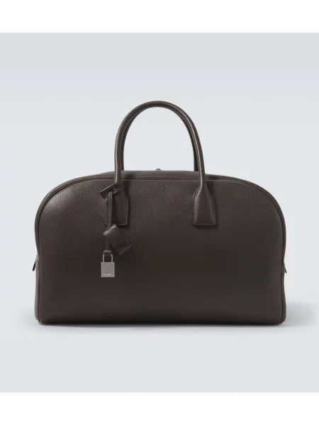 Geantă Saint Laurent din piele maro