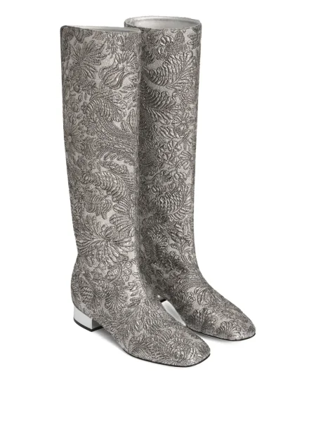 Botine Dolce & Gabbana argintiu