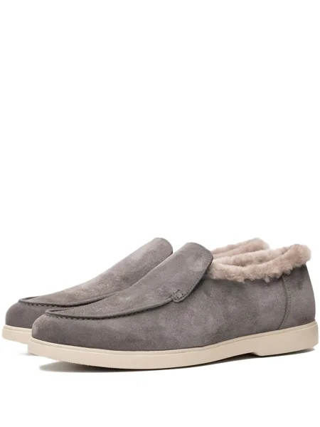 Pantofi loafer Poche Paris gri