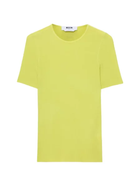 Tricou Msgm cu autograf verde