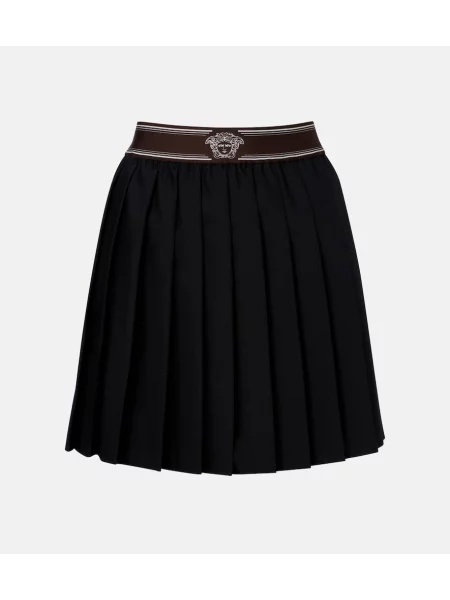 Fustă Versace de lână negru