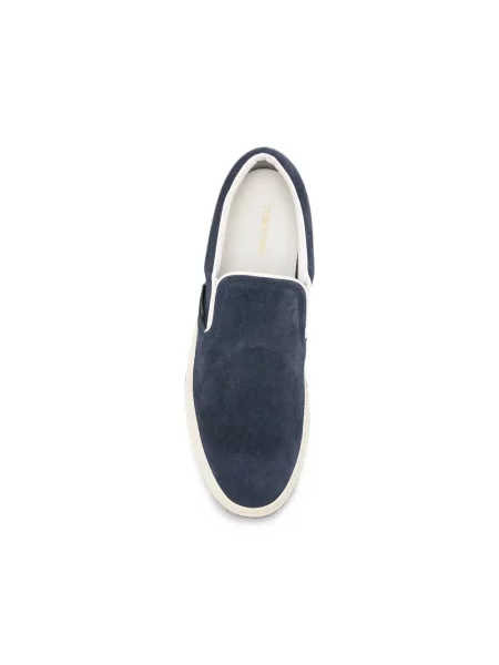 Sneakersy Tom Ford niebieskie