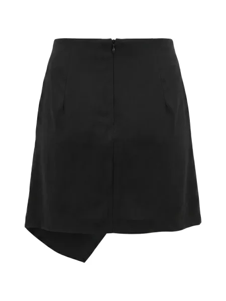 Fustă Elisabetta Franchi asimetrică negru
