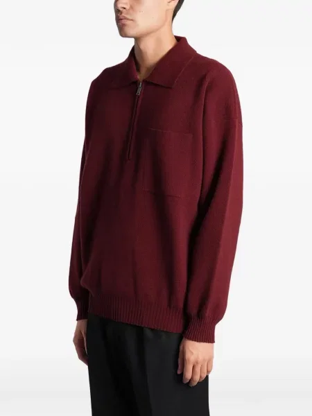 Tricou polo Roberto Collina roșu