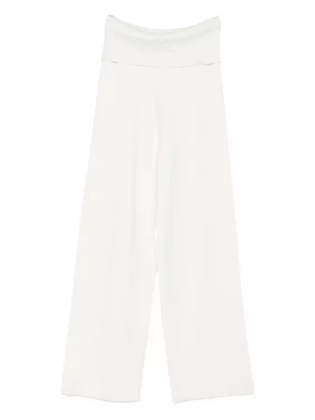 Pantaloni Aya Muse alb