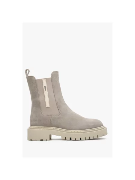 Челсі велюрові Estro сірі