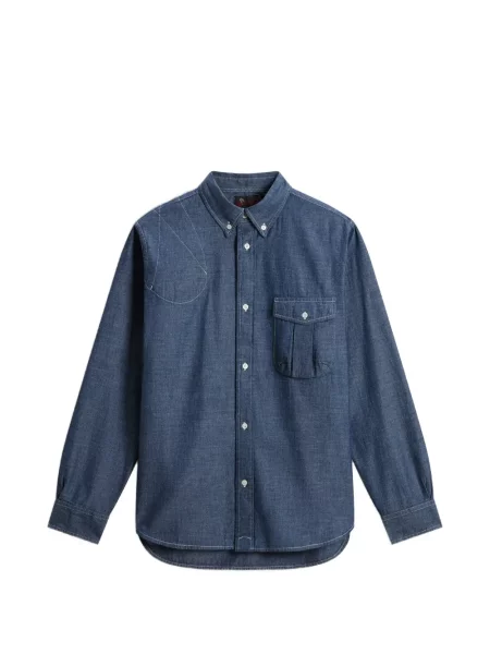 Cămașă Woolrich albastru