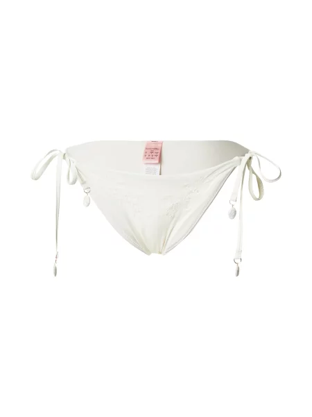 Hunkemöller Slip costum de baie Giselle natural alb
