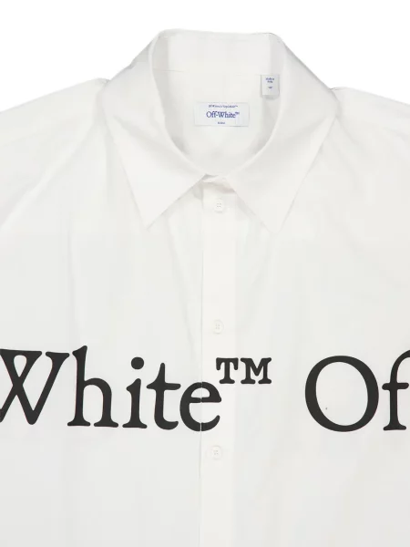 Cămașă Off-white cu imagine alb