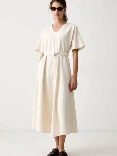 Weekend Max Mara rochie din WKDCALADIO bej
