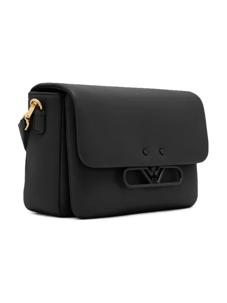 Torebka Emporio Armani z logo czarna