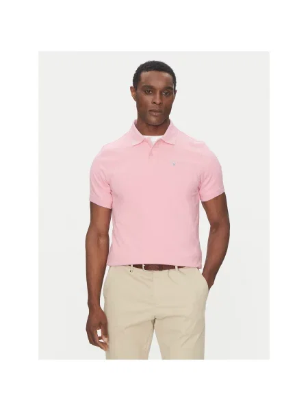 Barbour Polo majica Original Sport Tailored Fit roza