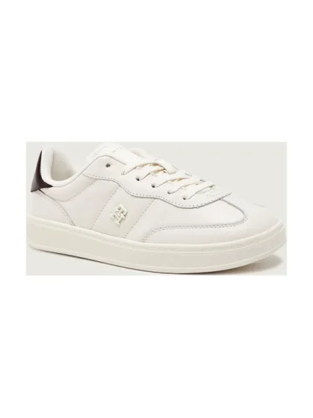 Tommy Hilfiger Teniși din piele HERITAGE alb