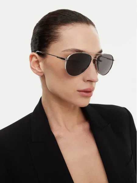 Ochelari de soare Trussardi argintiu