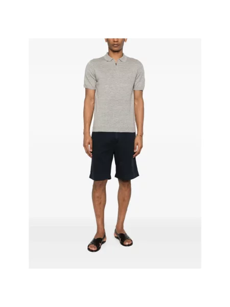 Bermudy Woolrich niebieskie