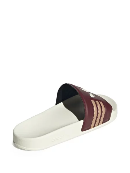 Papuci Adidas alb