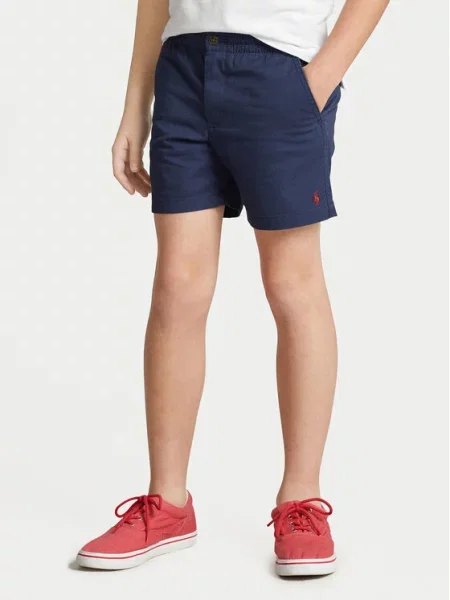 Polo Ralph Lauren Σορτς υφασμάτινο Σκούρο μπλε