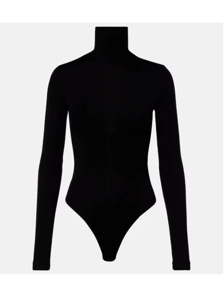Body Agolde din jerseu negru