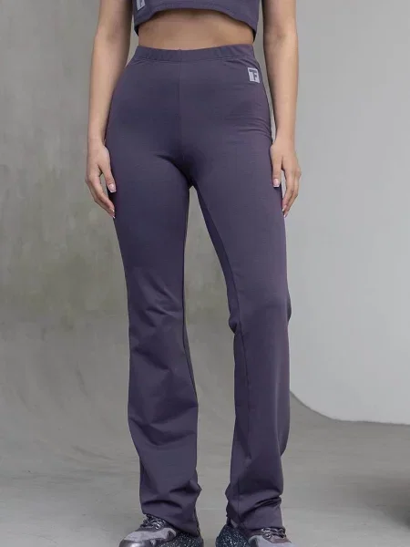 Брюки с высокой посадкой