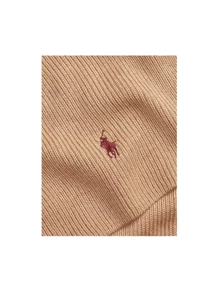 Szal Polo Ralph Lauren brązowa