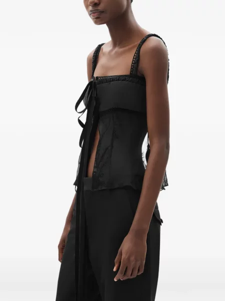 Top Ann Demeulemeester negru