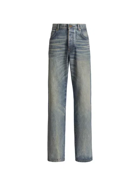 Blugi cu picior larg Balmain albastru
