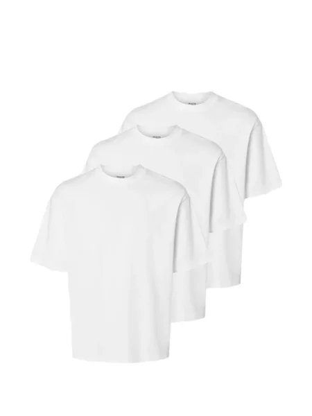Tricou Selected alb