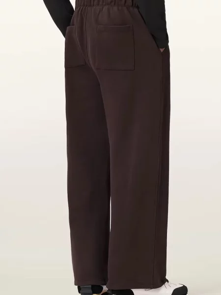 Спортивні штани AllSaints однотонні коричневий