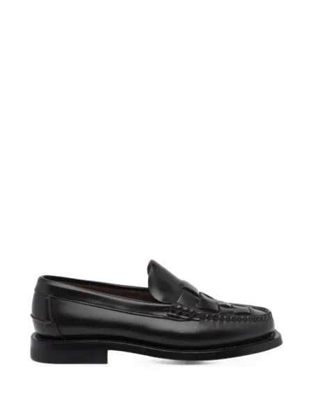 Pantofi loafer Hereu din piele maro