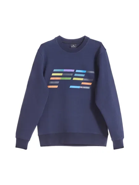 Bluza Ps By Paul Smith z logo niebieska