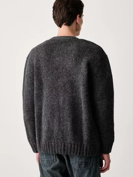 Levi's kardigan z dodatkiem wełny MAMMOTH szary