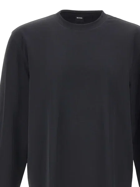 Hanorac crewneck Boss negru
