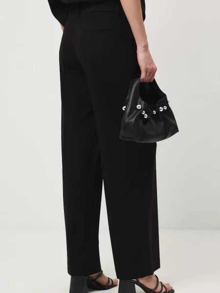 Kalhoty Medicine široké medium waist černá