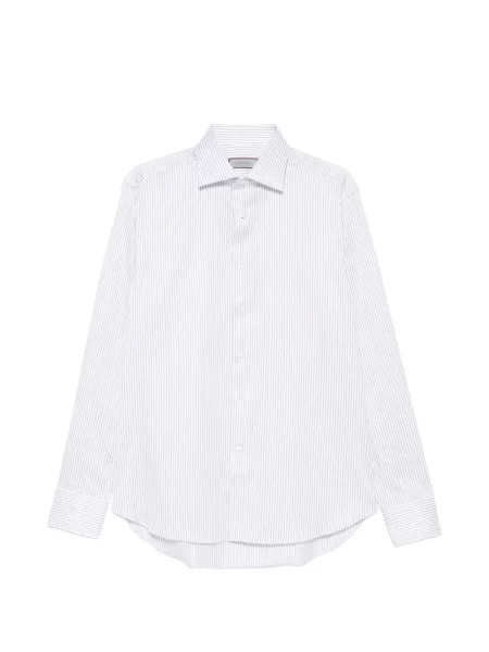 Cămașă Canali cu dungi alb