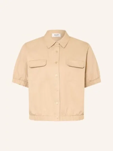 Joop! Jeans Bluzka Koszulowa Biddy beige beżowa