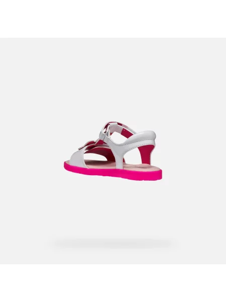 Geox Sandale J Sandal Joyfoot Gir M alb