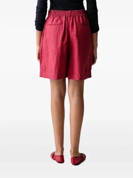 Pantaloni scurți Benetton roșu