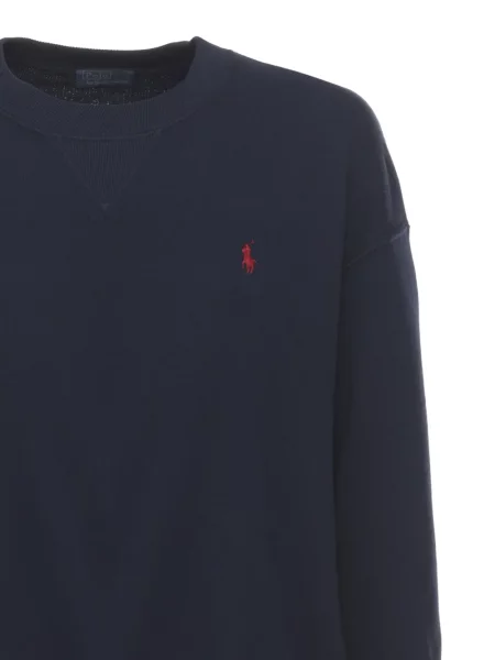 Ușor cu centură căciulă Polo Ralph Lauren din fleece albastru