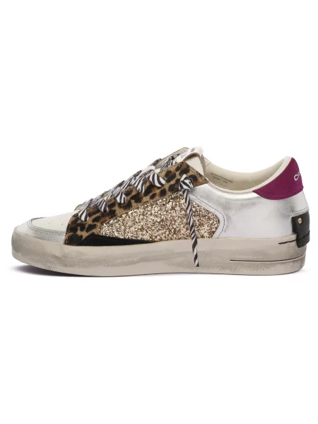 Sneakerși Crime London alb