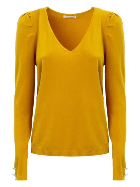 Influencer Tricou galben