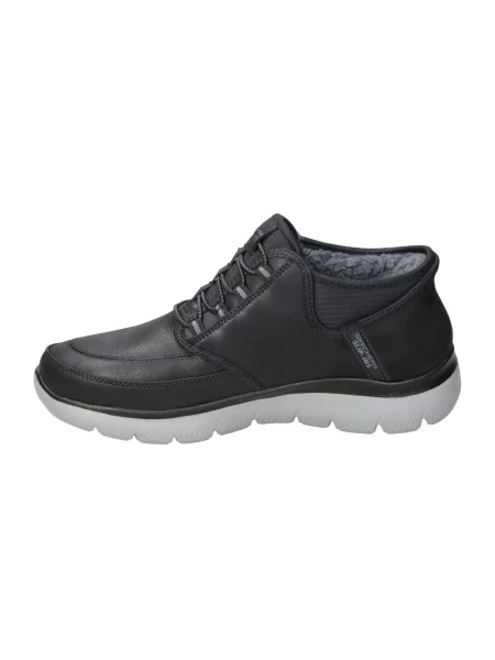 Čižmy Skechers čierna